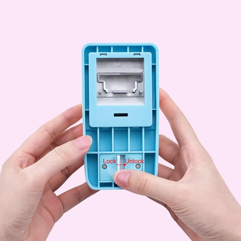 BAOFALI Tab Paper Punch - File DIY Tab Maker Puncher for Notebooks Calendars, Planners, or Albums for Scrapbook Tabs, Junk Journals, Bible Tabs, December Daily, Planner Inserts, and More Projects - Image 3